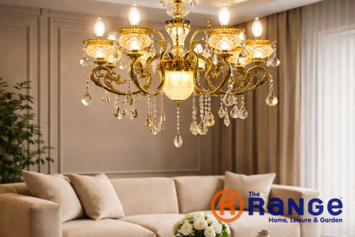 The Range's Zaira Gold Chandelier: Adding Luxury Without the High Price Tag