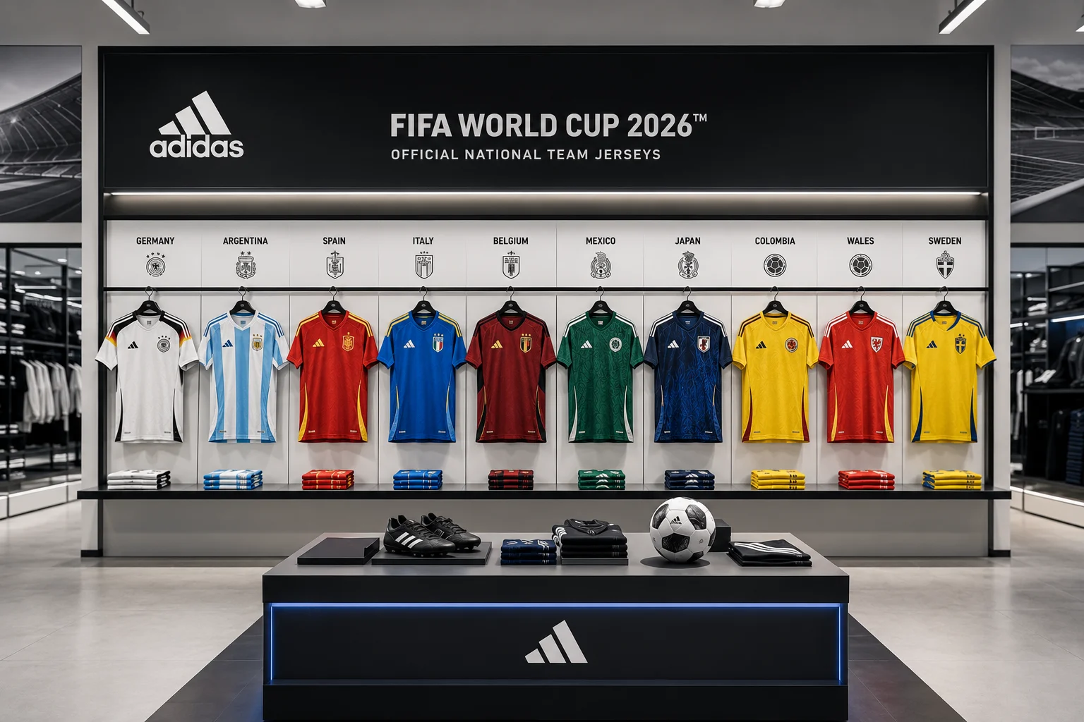 The Ultimate FIFA World Cup 2026™ Jersey Guide: The Best National Team Kits Available on Adidas Germany