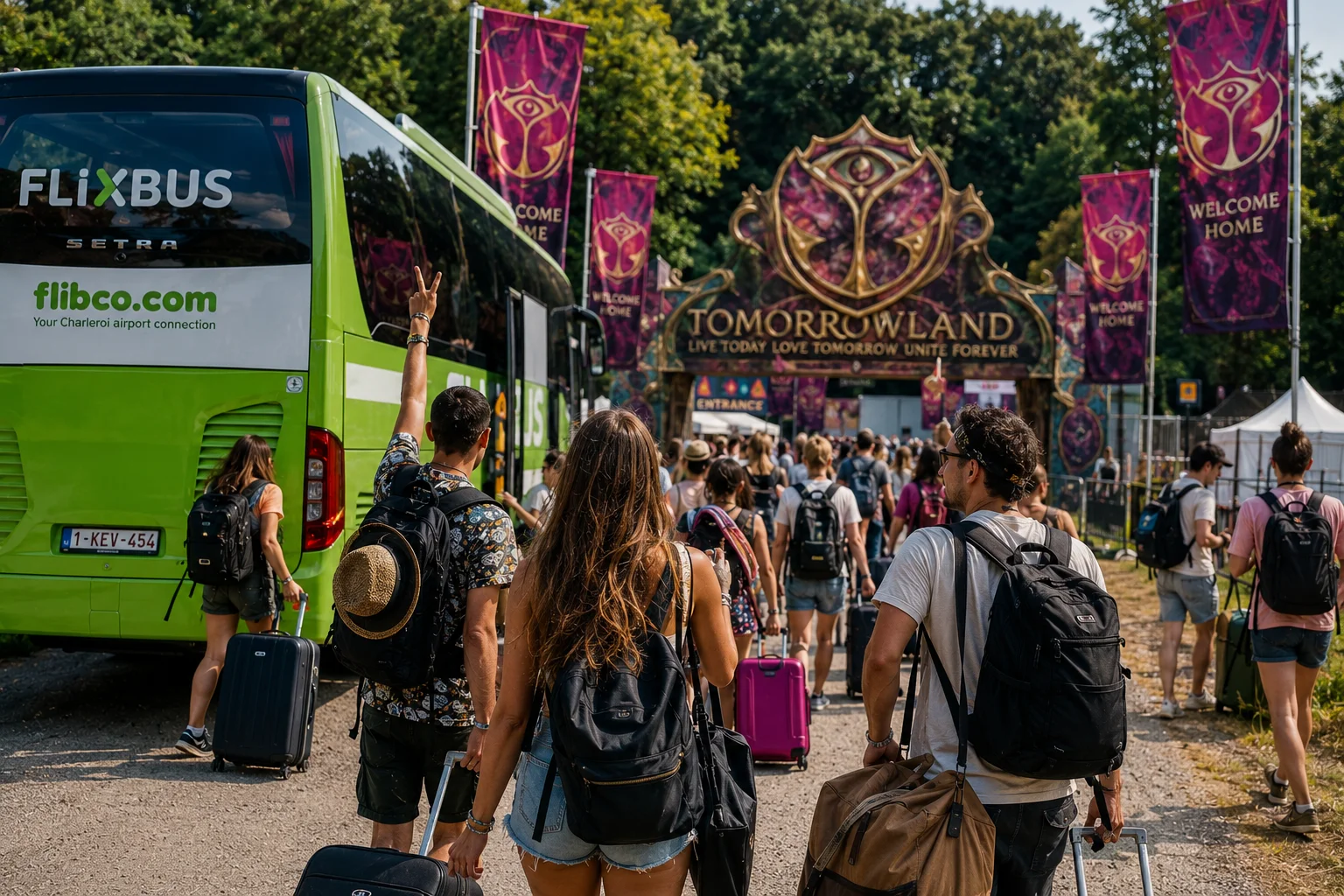 The Ultimate Guide to Reaching Tomorrowland from Italy with FlixBus