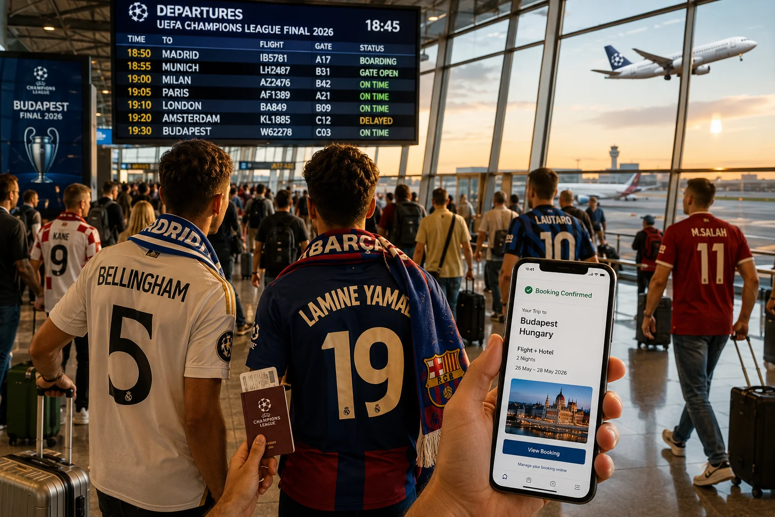 UEFA Champions League Final 2026: The Best Flight + Hotel Deals from Germany with Lastminute.de