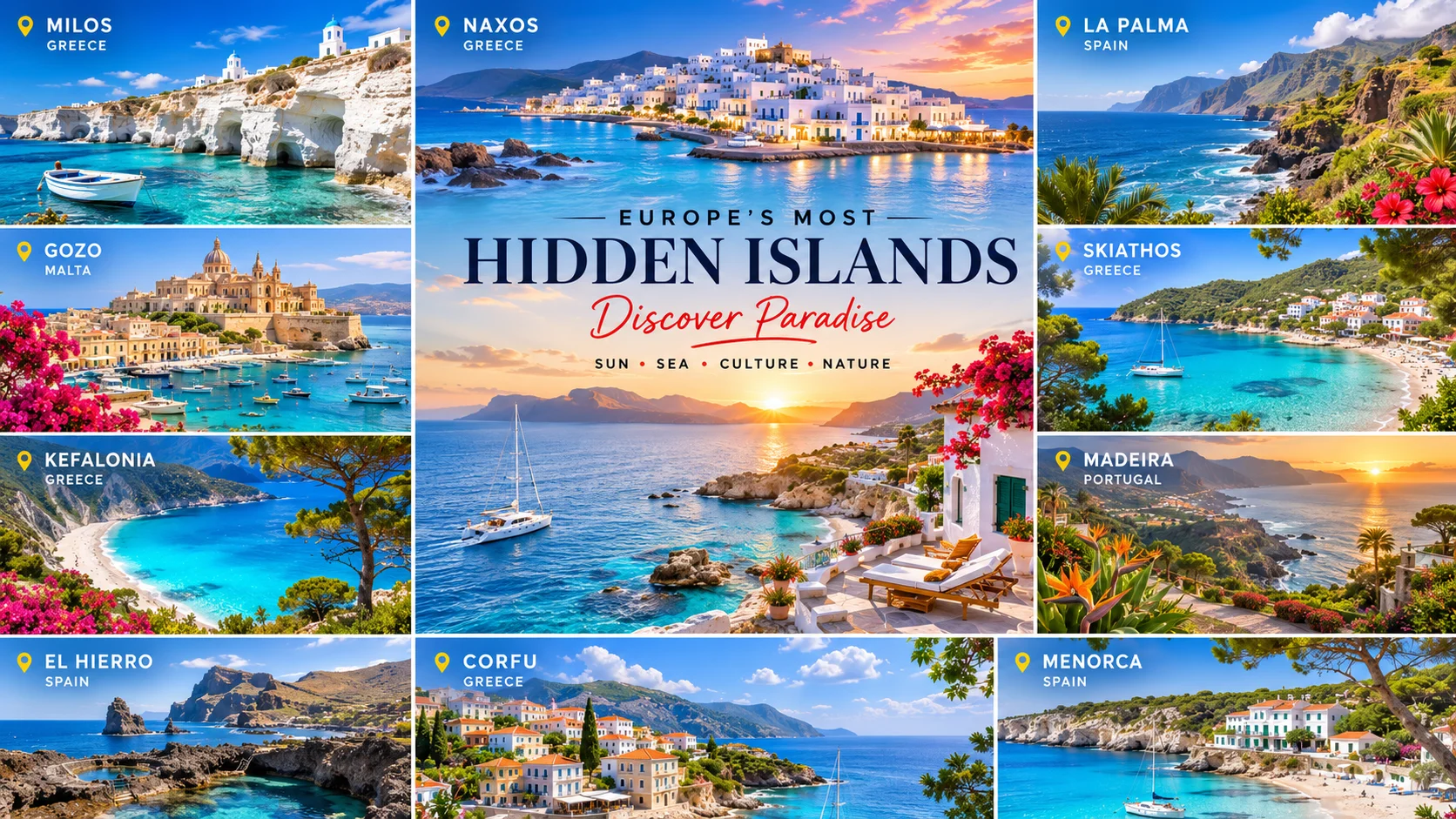 10 Hidden European Islands Germans Are Booking Through TUI Instead of Mallorca