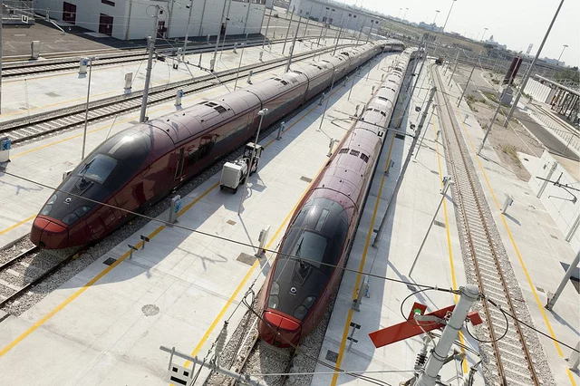 Ferrari's heritage evident in the Italo high-speed train