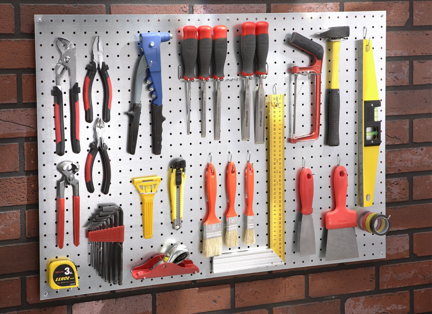 Mottez perforated plate - Fixtures garage and storage - 0.6x60x90cm